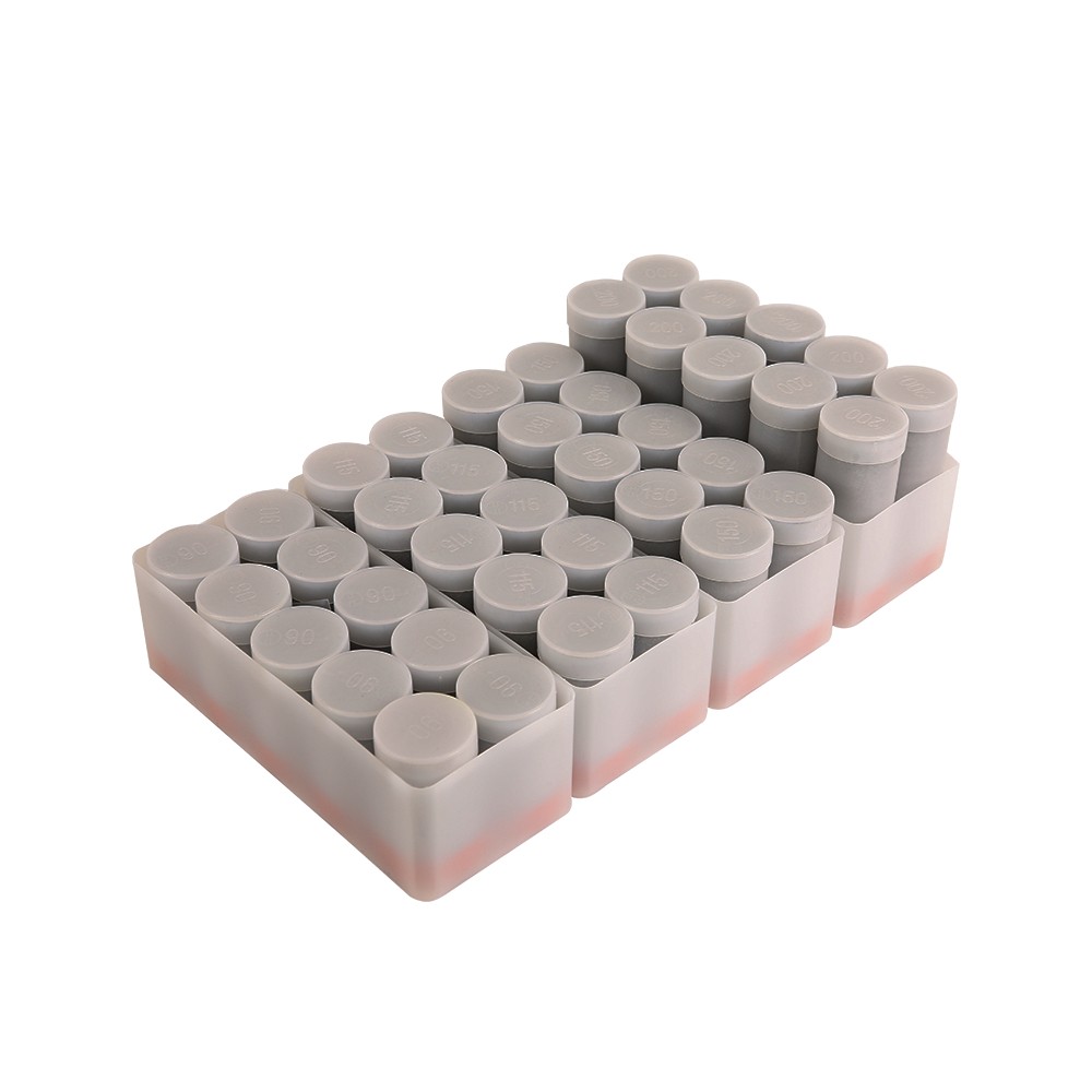 90, 115, 150, 200 bottles of solder powder comparison