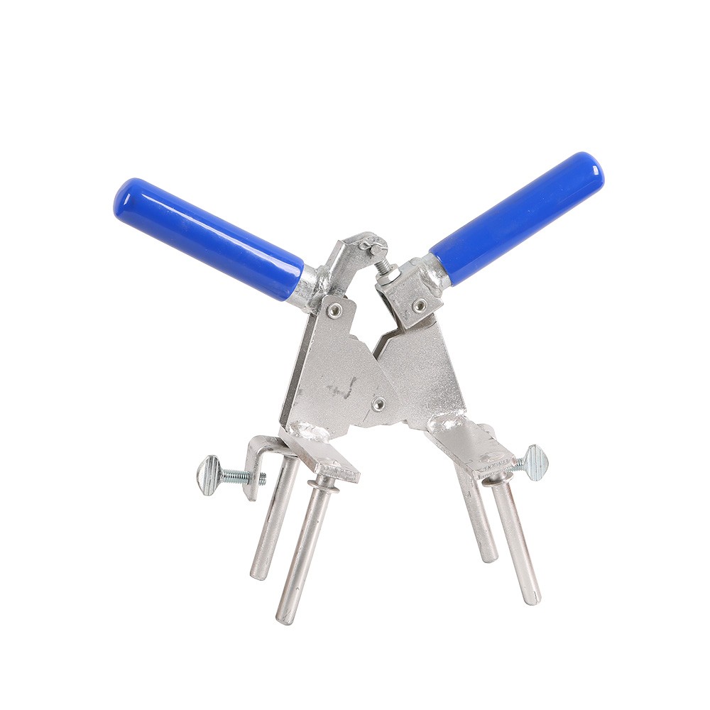 Large eccentric mold clamp