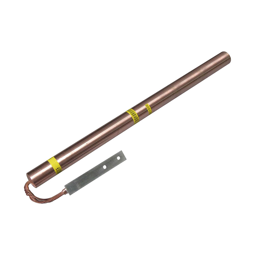 Grounding electrodes chemically charged